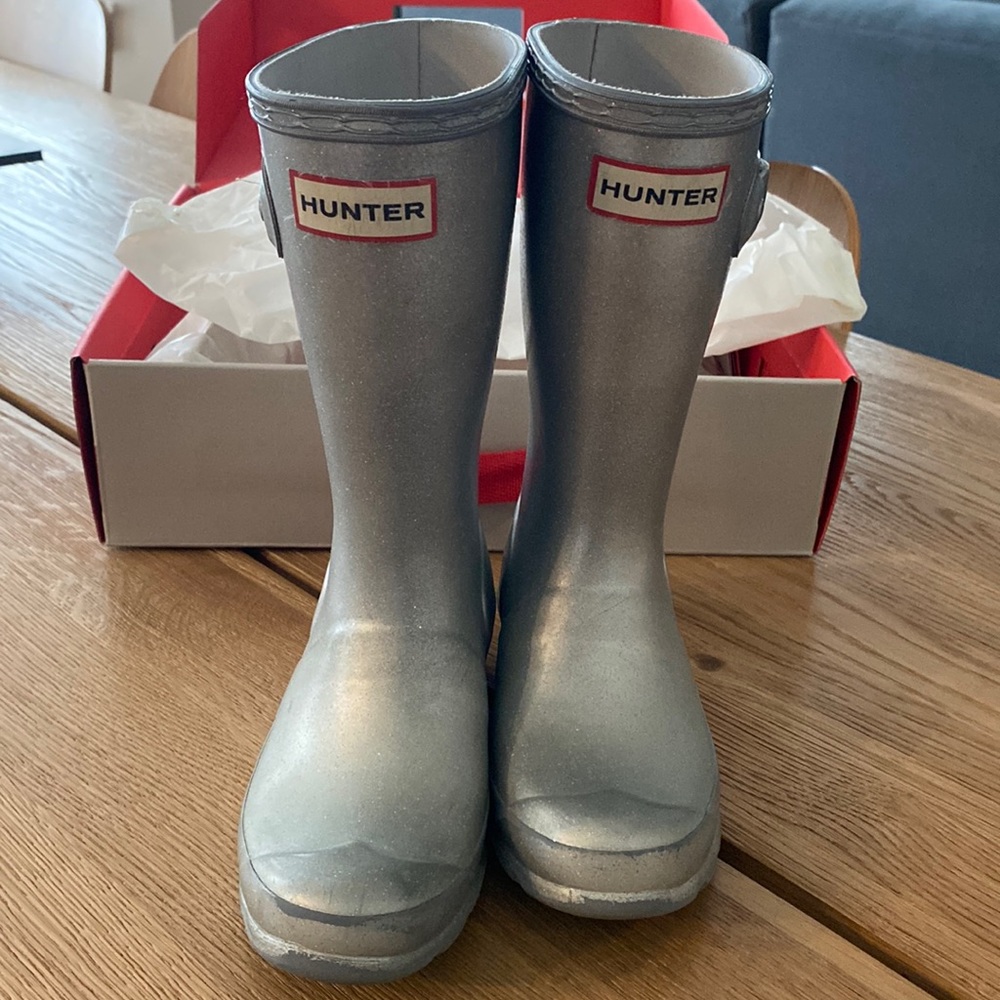 Hunter Original Boots Kids Cosmic size UK12 / US13B/US1G